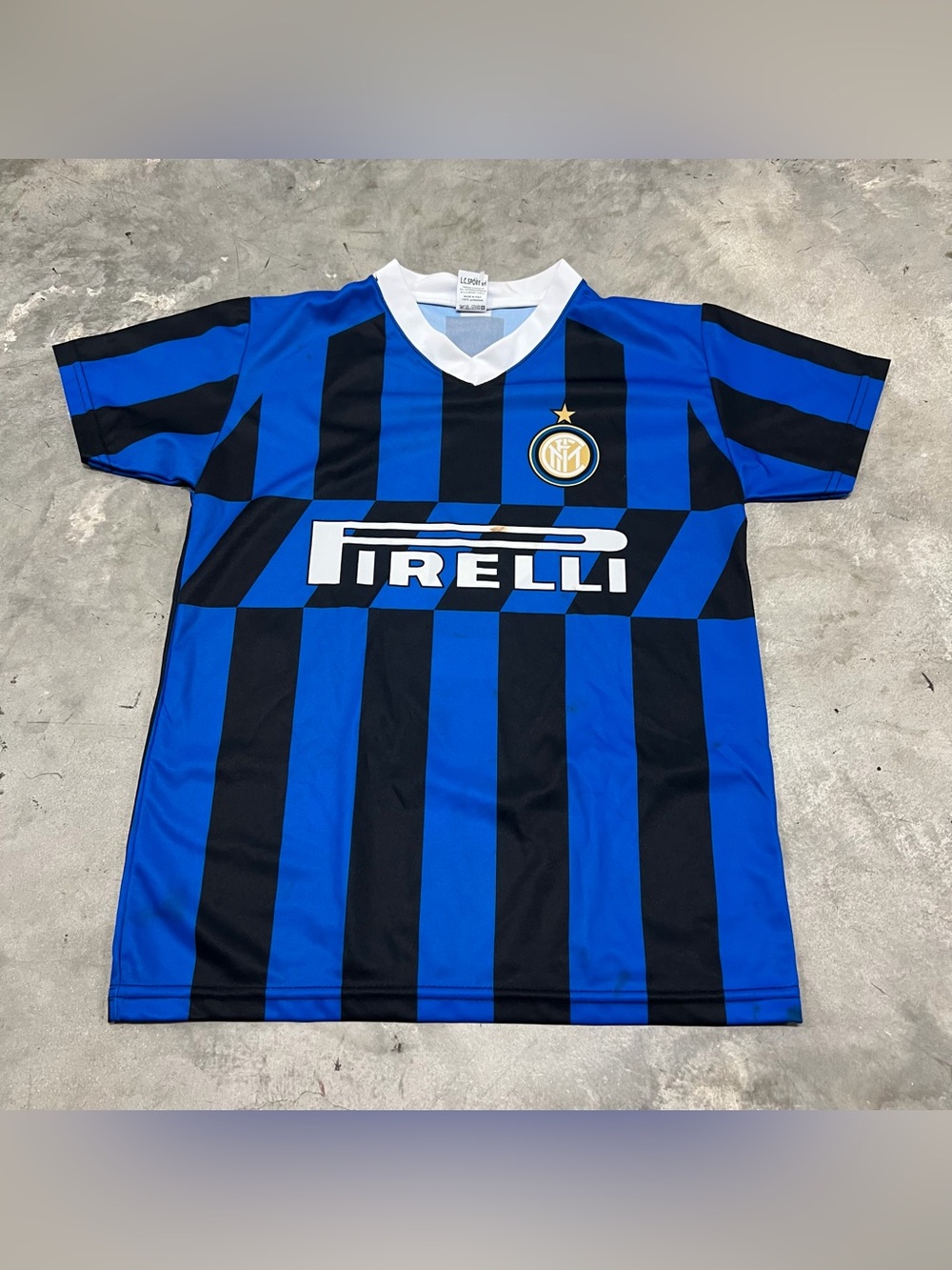 Inter Milan 2019 2020 Home Blue\Black Shirt Soccer Jersey Youth Size Medium
